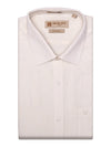 Men's Pure Linen Regular Fit Cream Color Shirt Nautical
