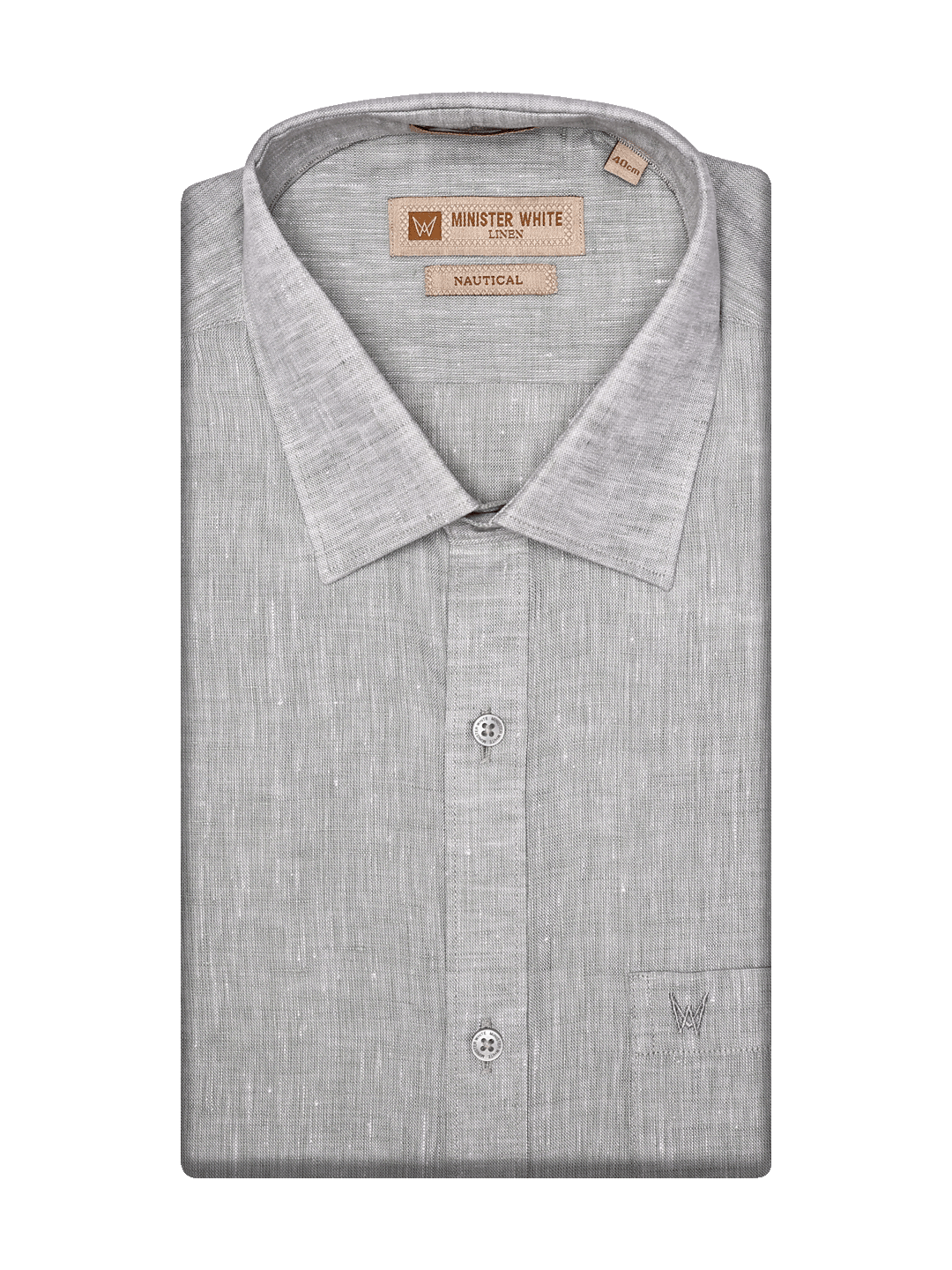Men's Pure Linen Regular Fit Green Color Shirt Nautical
