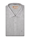 Men's Pure Linen Regular Fit Green Color Shirt Nautical