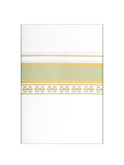 Men's Light Green Color Fancy Printed Border Dhoti Casper Trends