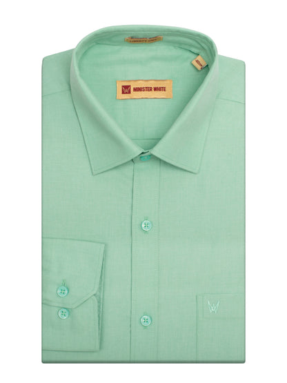 Men's Sea Green Color Shirt Casper Trends