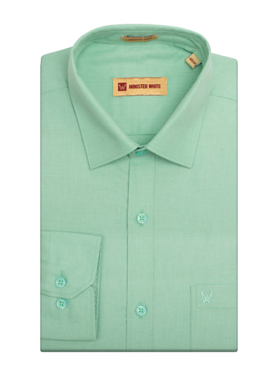 Men's Sea Green Color Shirt Casper Trends