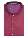 Men's Art silk Purple Mandarin Collar Fashion Kurta 12004