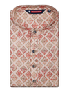 Men's Art silk Red Mandarin Collar Fashion Kurta 30122