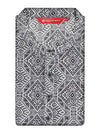 Men's Cotton Black Mandarin Collar Fashion Kurta 30226