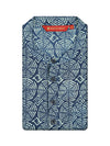 Men's Cotton Blue Mandarin Collar Fashion Kurta 30207