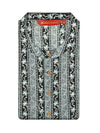 Men's Cotton Light Blue Mandarin Collar Fashion Kurta 30209