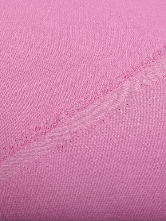 Men's Plain Cotton Blend Pink Color Shirting Wonder 7