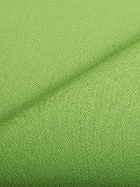 Men's Plain Cotton Blend Parrot Green Color Shirting Wonder 1