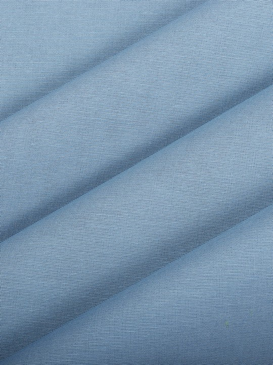 Men's Plain Cotton Blend Light Gray Color Shirting Wonder 8