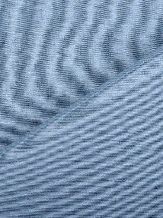 Men's Plain Cotton Blend Light Gray Color Shirting Wonder 8