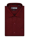 Men's Premium Cotton Regular Fit Red Shirt Opal