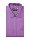 Men's Premium Cotton Regular Fit Purple Shirt Opal