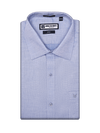 Men's Premium Cotton Regular Fit Light Blue Shirt Opal