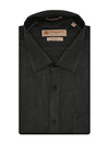Men's Pure Linen Regular Fit Olive Green Colour Shirt Oularo