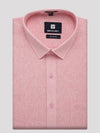 Mens Cotton Pink Colour Regular Fit Shirt Diamond