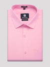 Mens Cotton Regular Fit Pink Colour Shirt Divine Touch