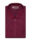 Men's Premium Cotton Linen Regular Fit Violet Shirt Radient