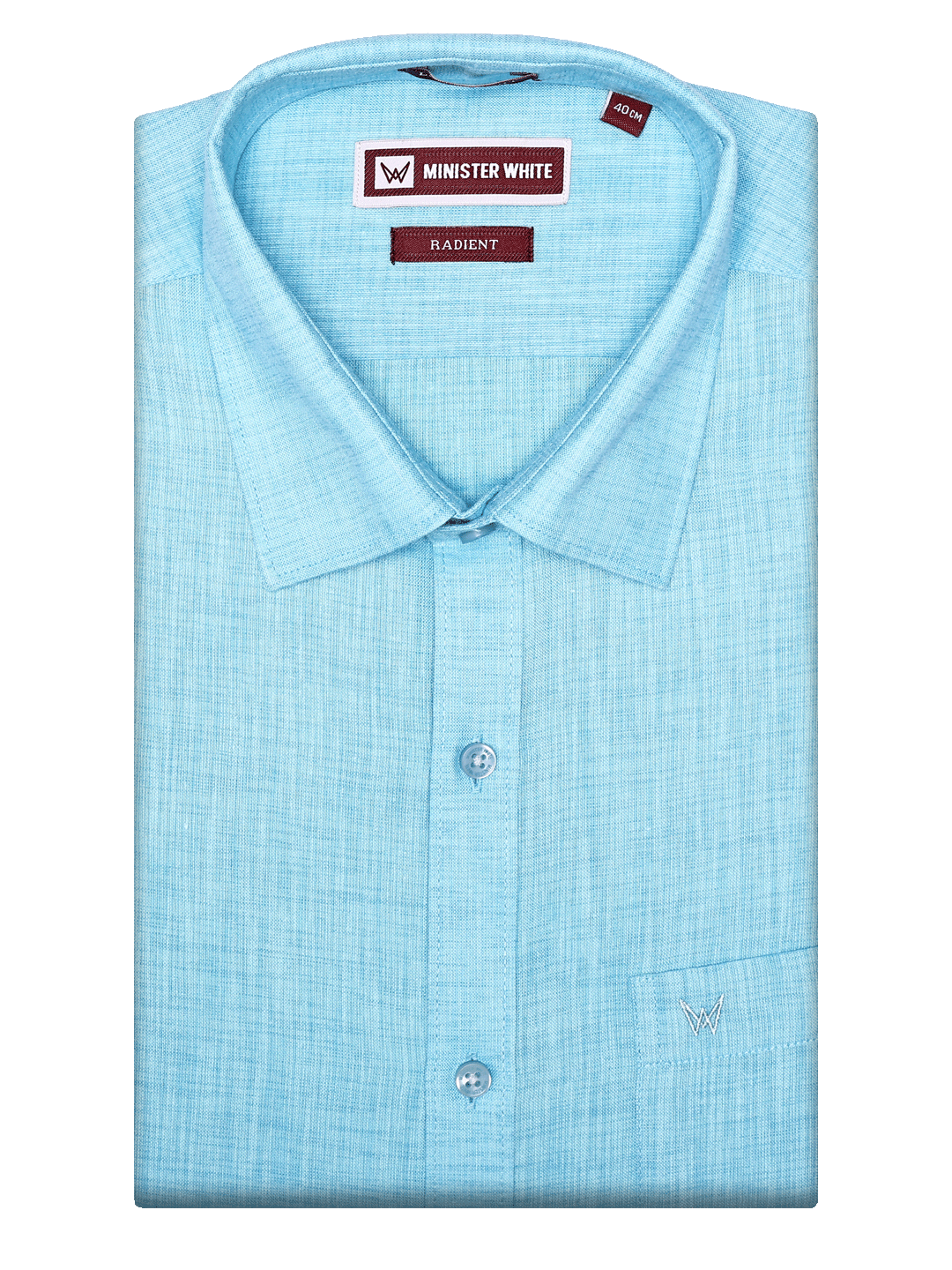 Men's Premium Cotton Linen Regular Fit Sky Blue Shirt Radient