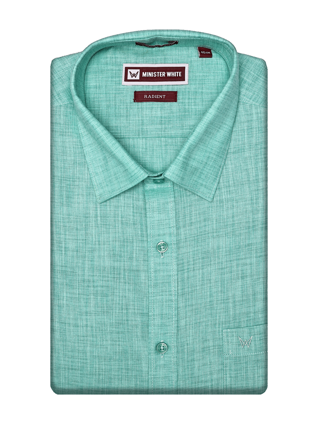 Men's Premium Cotton Linen Regular Fit Light Green Shirt Radient