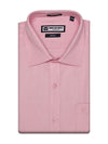 Men's Premium Cotton Regular Fit Light Pink Shirt Rosal