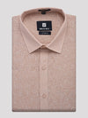 Mens Cotton Rust Colour Regular Fit Shirt Diamond