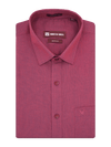Mens Cotton Regular Fit Ruby Colour Shirt Festive