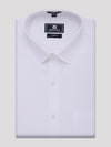 Men's Cotton Regular Fit White Shirt Softy