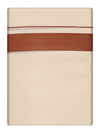 Men's Cotton Kara Brown Fancy Border Double Layer Dhoti Taliparamba