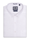 Mens Cotton Smart Fit White Shirt Free Zone