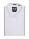 Mens Cotton Smart Fit White Shirt Eldee