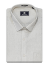 Mens Silver Colour Tissue Shirt Lavish