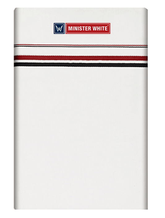Mens Cotton White Single Layered Dhoti - Varma ADMK by Minister White