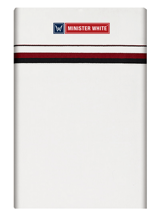 Mens Cotton White Single Layered Dhoti - Varma DMK by Minister White