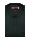 Men's Premium Satin Slim Fit Dark Green Shirt Wave