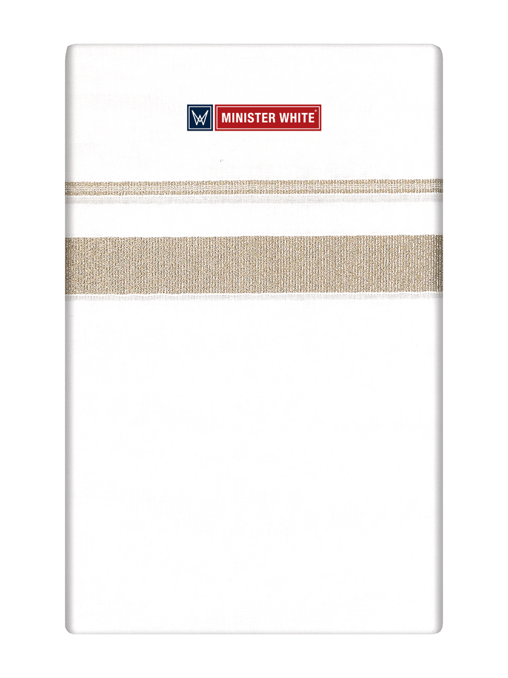 Mens Cotton White Single Layered Dhoti  Gems_ Pack of 3