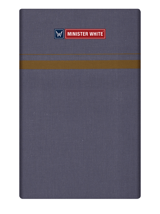 Mens Cotton Grey Color Single Layered Dhoti with Assorted Border - Harban