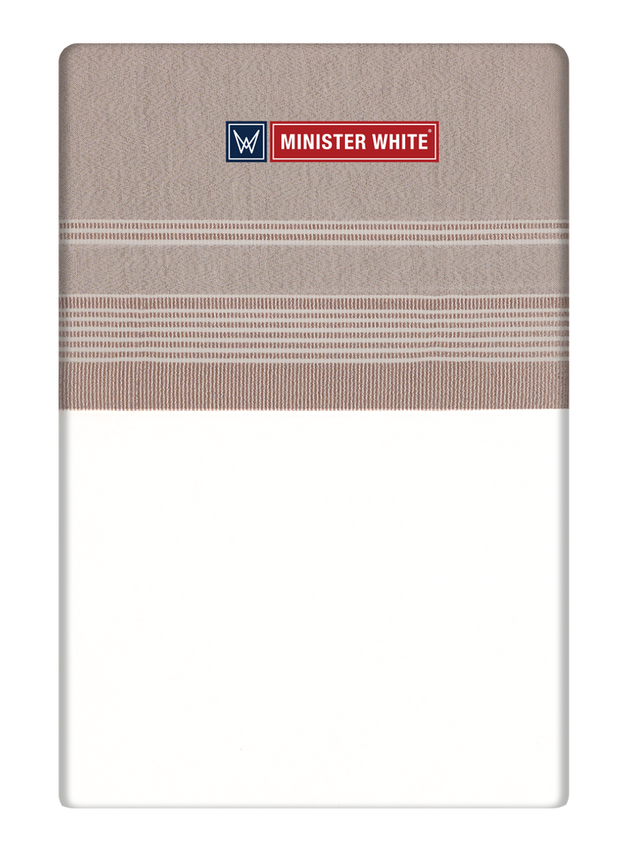 Mens Cotton White Single Layered Dhoti with Assorted Colour Jari Border Meatow