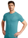Men's Firozi Regular Fit Round Neck T-Shirt Crisper