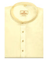 Men's Arts Silk Regular fit Full Sleeves Kurta Sadabahar Cream